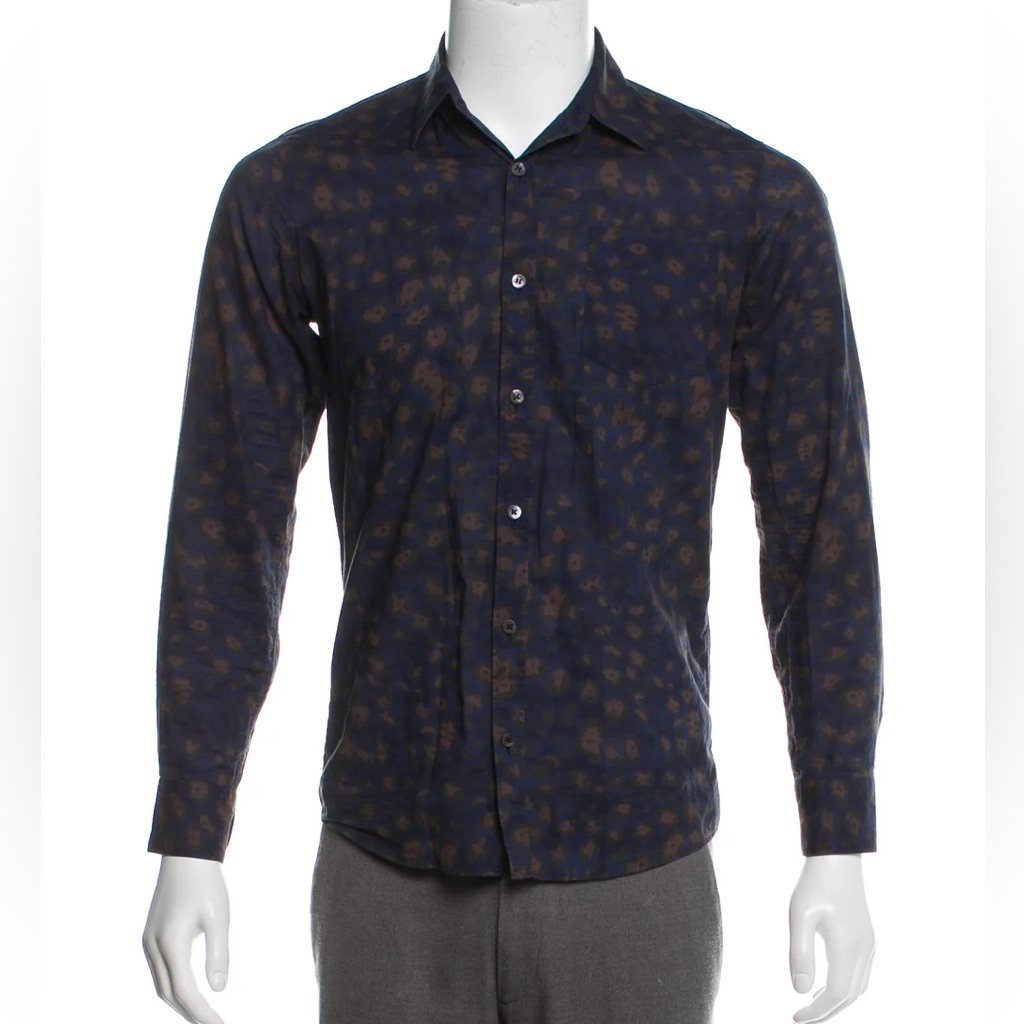 Dries Van Noten Button Up Dress Shirt
